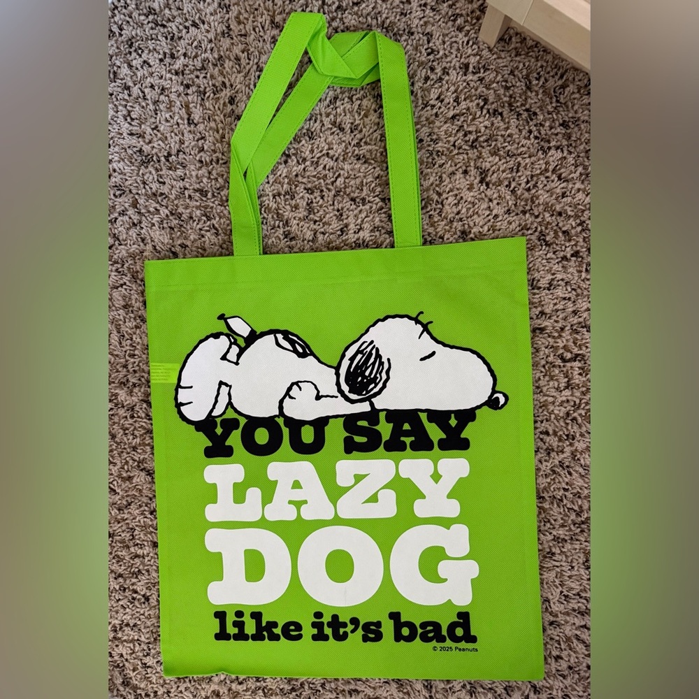 You say Lazy Dog like it’s bad tote bag, NWOT
